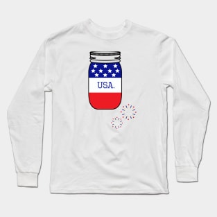 USA T shirt Long Sleeve T-Shirt